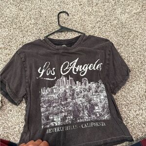 Los Angeles Graphic Kids T-Shirt - Gray